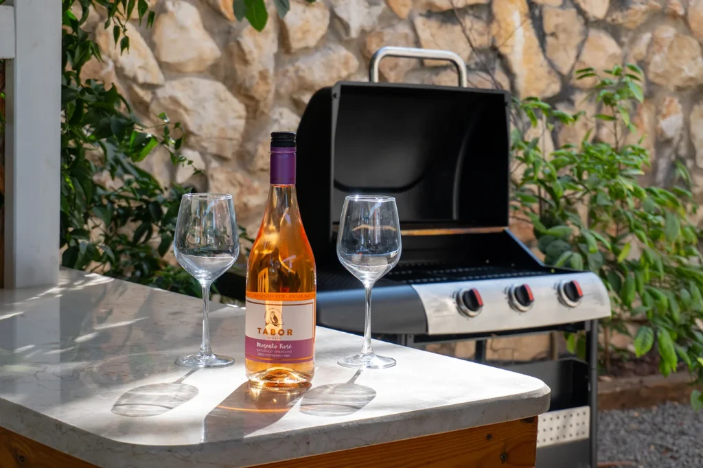 סוויטת נוף גלבוע - מבט לחצר